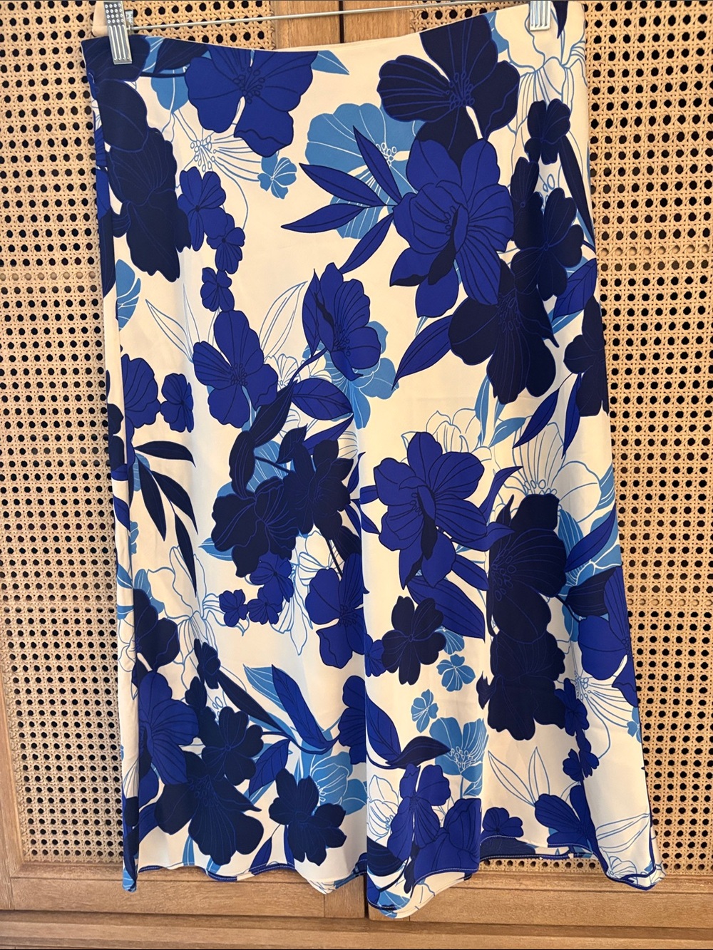 J.Crew Floral Slip Skirt